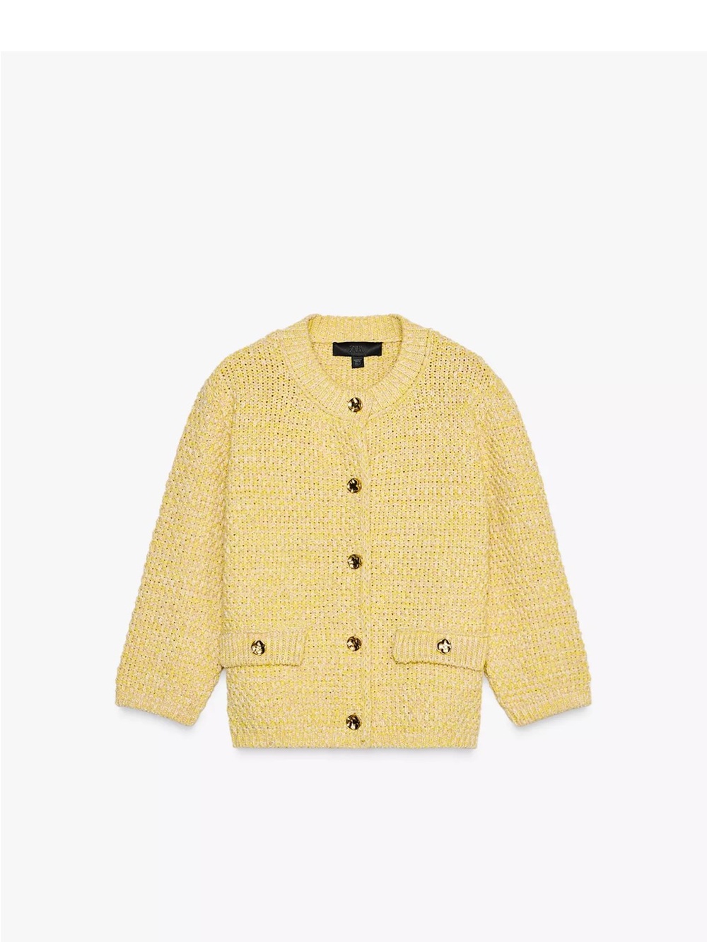 Knit Cardigan with elbow length sleeves